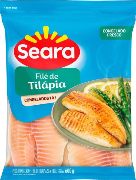 FILÉ TILÁPIA SEARA 600G