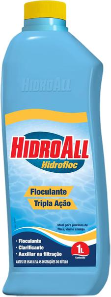 FLOCULANTE HIDROFLOC HIDROALL 1L