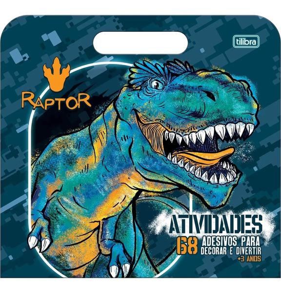 FOLHA P/COLORIR TILIBRA MALETA RAPTOR