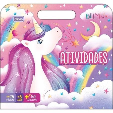 FOLHA PARA COLORIR TILIBRA MALETA BLINK