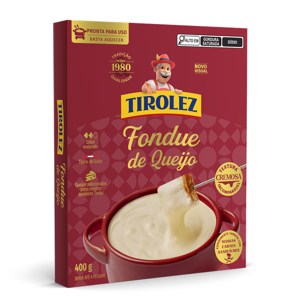 FONDUE DE QUEIJO TIROLEZ 400GR