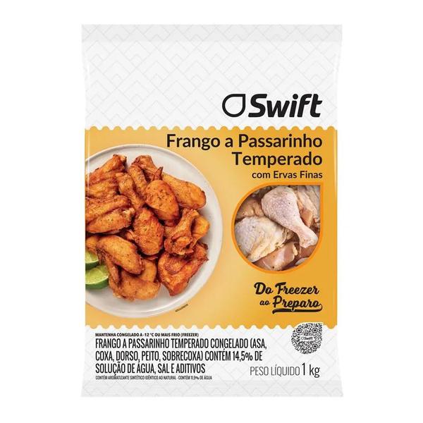 FRANGO À PASSARINHO TEMPERADO SWIFT 1KG