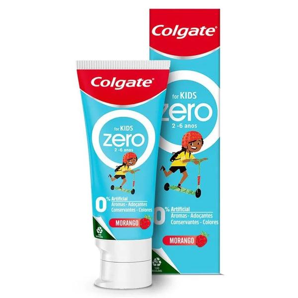GEL DENTAL COLGATE ZERO KIDS MORANGO 70G