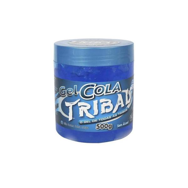 GEL FIXADOR COLA TRIBAL AZUL 500G