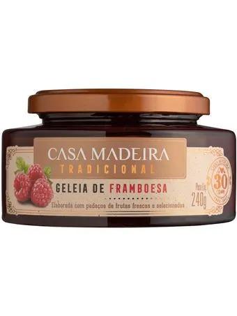 GELÉIA CASA MADEIRA FRAMBOESA 240G