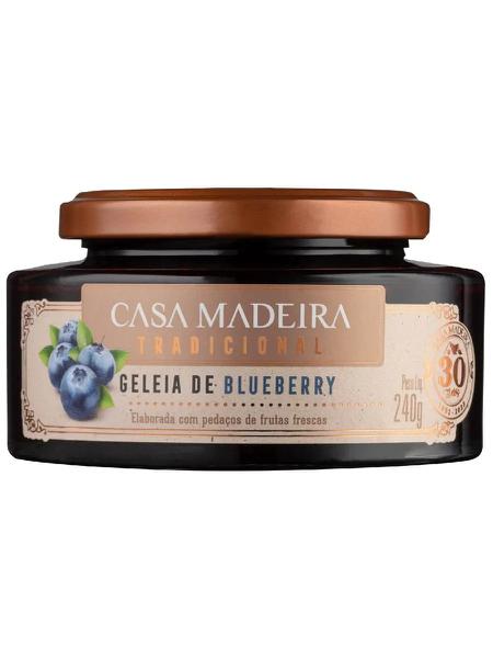 GELÉIA CASA MADEIRA MIRTILO (BLUEBERRY) 240G