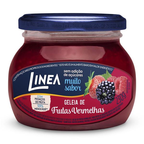 GELEIA ZERO LINEA FRUTAS VERMELHAS 230G