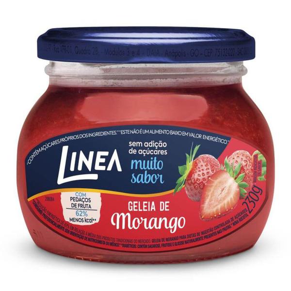 GELEIA ZERO LINEA MORANGO 230G