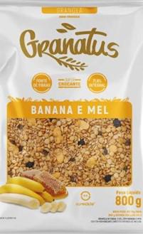 GRANOLA GRANATUS BANANA E MEL 800G