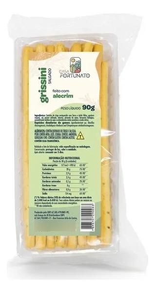 GRISSINI CASA FORTUNATO ALECRIM 90G
