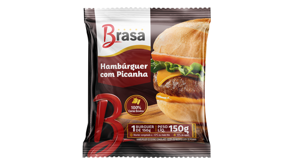 HAMBUGUER BRASA PICANHA GOURMET 150G