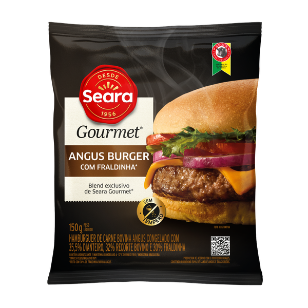 HAMBURGUER ANGUS SEARA FRALDINHA 150G