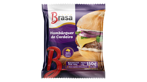 HAMBURGUER BRASA CORDEIRO GOURMET 150G