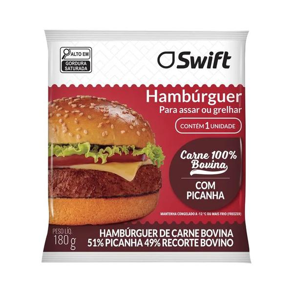 HAMBURGUER DE PICANHA SWIFT 180G