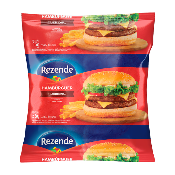HAMBURGUER MISTO AVE/SUINO REZENDE 56G