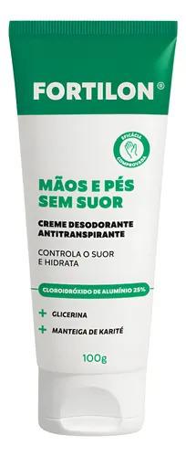 HIDRATANTE FORTILON MÃOS E PÉS SEM SUOR 100G