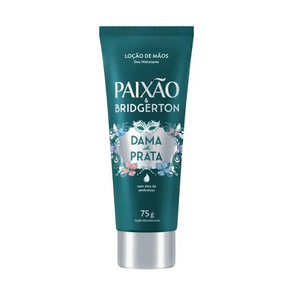 HIDRATANTE PAIXÃO BRIDGERTON PARA MÃOS DAMA DE PRATA 75G