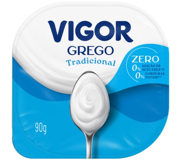 IOGURTE GREGO VIGOR ZERO TRADICIONAL 90G