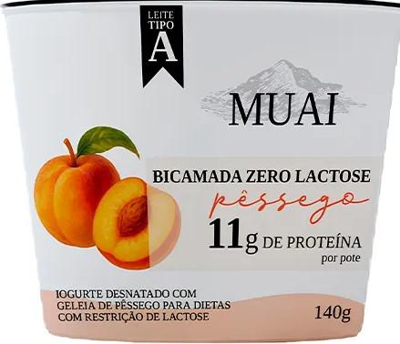 IOGURTE MUAI WHEY 11G PÊSSEGO 140G