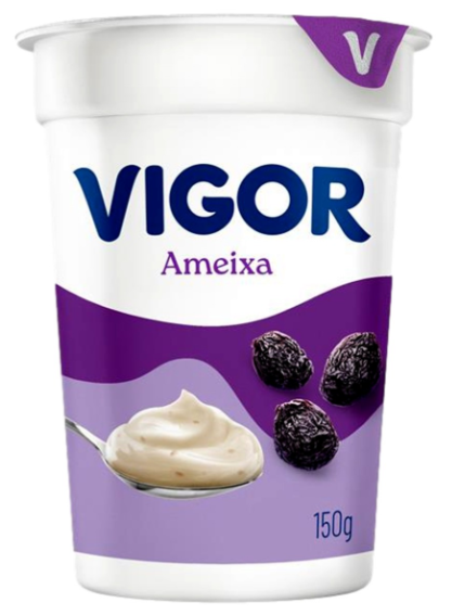 IOGURTE NATURAL VIGOR AMEIXA 150G