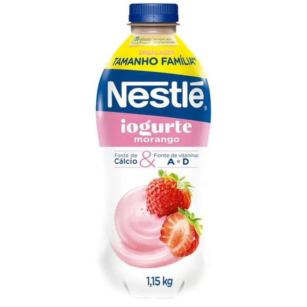 IOGURTE NESTLÉ LÍQUIDO MORANGO 1,15KG