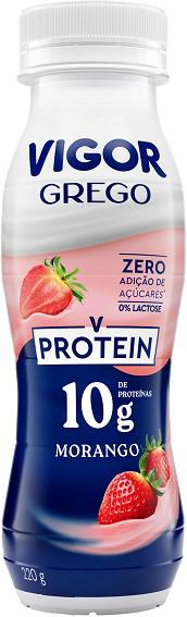 IOGURTE VIGOR GREGO 10G PROTEIN MORANGO 220G