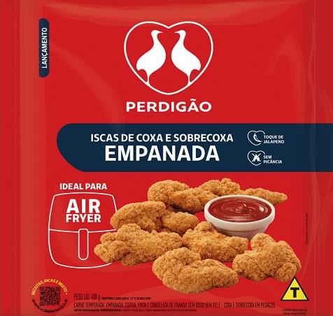 ISCAS COXA/SOBRECOXA PERDIGÃO EMPANADA 400G