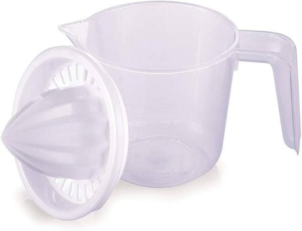 JARRA PLASÚTIL GRADUADA C/ ESPREMEDOR 350ML