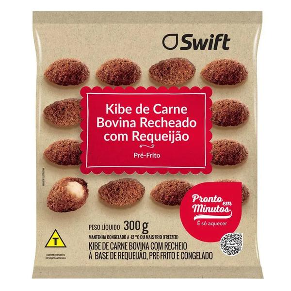 KIBE COM REQUEIJÃO PRÉ-FRITO SWIFT 300G