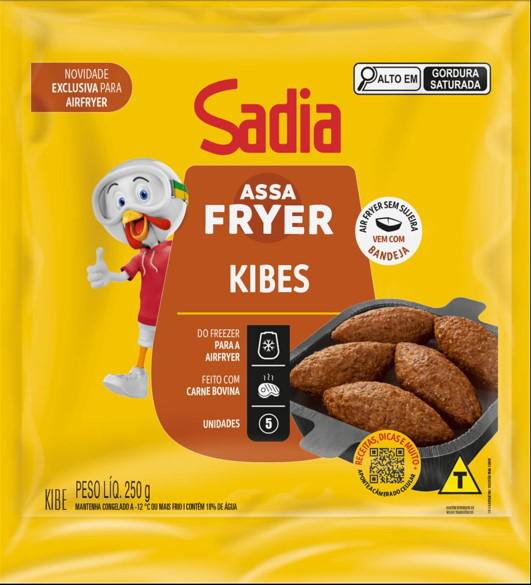 KIBE SADIA ASSAFRYER 250G