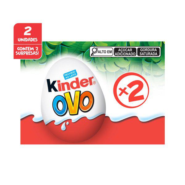 KINDER OVO NATOONS 2 UNIDADES 40G