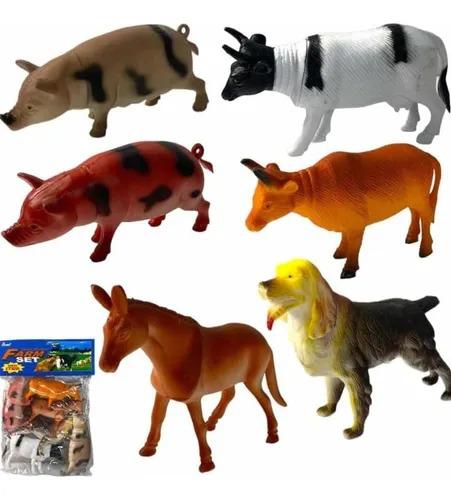 KIT ANIMAIS FAZENDA C/06 PEDROSO