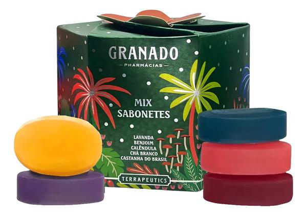 KIT GRANADO TERRA MIX SABONETES 90G C/5 UNIDADES