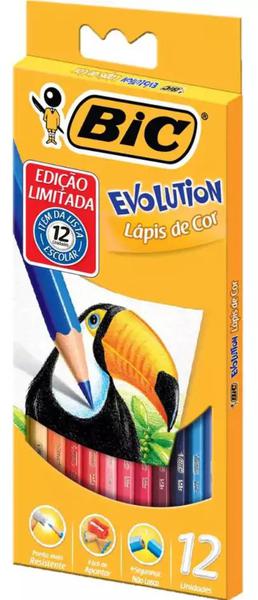 LÁPIS COR BIC EVOLUTION C/12