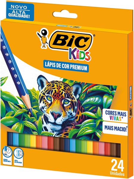 LÁPIS DE COR BIC KIDS 24 CORES
