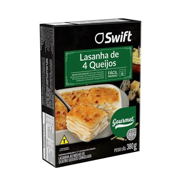 LASANHA 4 QUEIJOS SWIFT 380G
