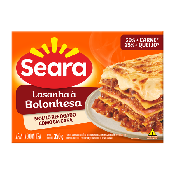 LASANHA BOLONHESA SEARA 350G