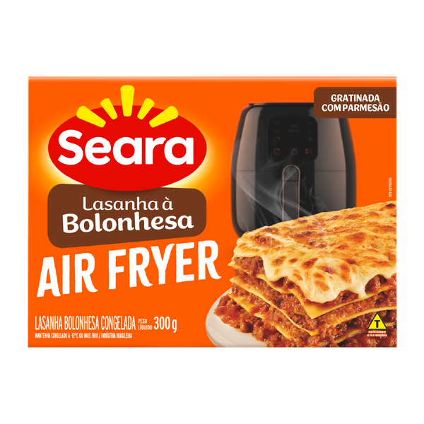 LASANHA SEARA AIR FRYER BOLONHESA 300G