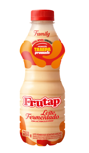 LEITE FERMENTADO FRUTAP 800G