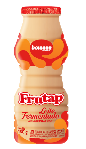 LEITE FERMENTADO FRUTAP BAUNILHA 170G
