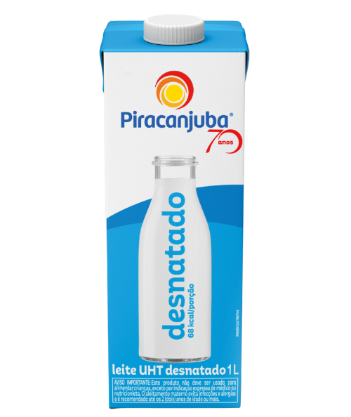 LEITE UHT EDGE PIRACANJUBA DESNATADO 1L