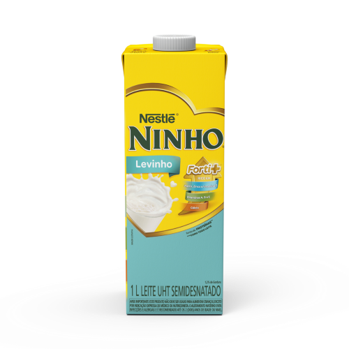 LEITE UHT NINHO SEMI DESNATADO LEVINHO 1L