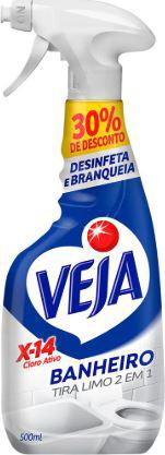 LIMPADOR LIMO VEJA X-14 CLORO GATILHO 500ML LV+PG-