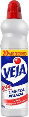 LIMPADOR LIMPEZA PESADA VEJA C/CLORO 500ML LV+PG-