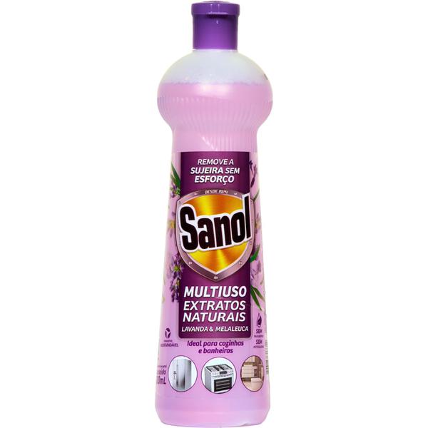 LIMPADOR MULTIUSO SANOL LAVANDA & MELALEUCA 500ML