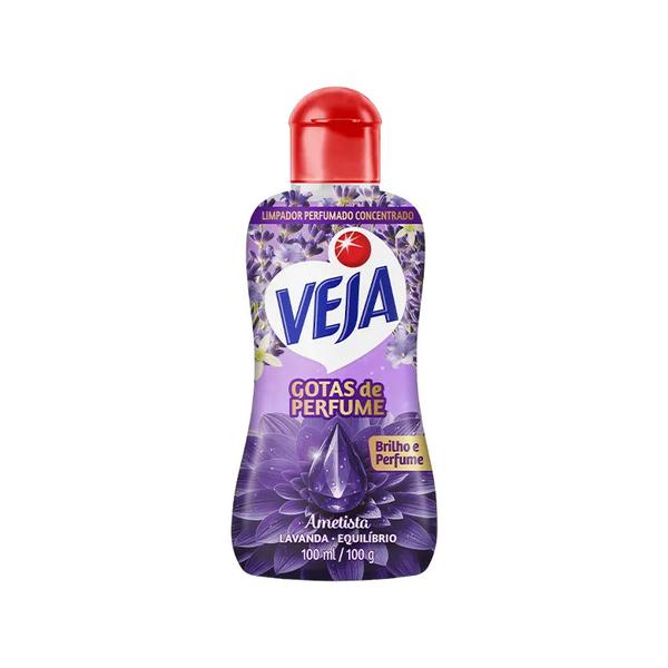 LIMPADOR PERFUMADO VEJA CONCENTRADO AMETISTA LAVANDA 100ML