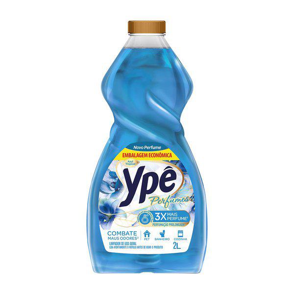 LIMPADOR PERFUMADO YPÊ AZUL TROPICAL 2 LITROS