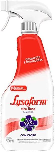 LIMPADOR TIRA LIMO LYSOFORM GATILHO 500ML