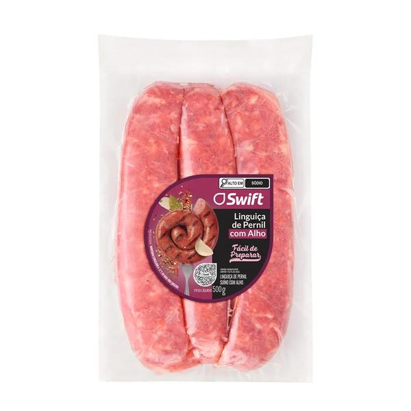 LINGUIÇA DE PERNIL ALHO SWIFT 500G