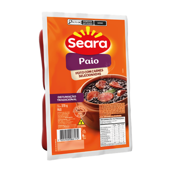 LINGUIÇA TIPO PAIO SEARA 370G